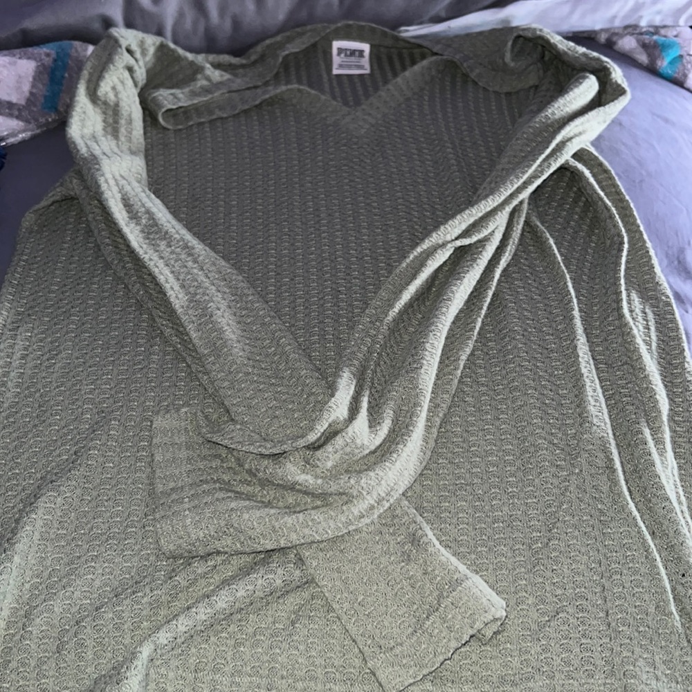 pink sweater i no longer wear! something to dress up and down. extremely comfy!